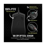 Corsair Champion Series SABRE RGB PRO Wired Black Gaming Mouse - Image 7