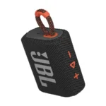 JBL GO 3 Black Orange Portable Bluetooth Speaker - Image 4
