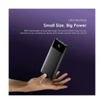 Oraimo Toast 22.5 Byte 10000mAh 22.5W Speed Black Power Bank with Digital Display OPB-7100Q - Image 2