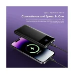 Oraimo Toast 22.5 Byte 10000mAh 22.5W Speed Black Power Bank with Digital Display OPB-7100Q - Image 3