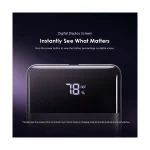 Oraimo Toast 22.5 Byte 10000mAh 22.5W Speed Black Power Bank with Digital Display OPB-7100Q - Image 4