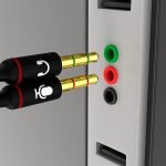 3.5mm Female to 2 Dual 3.5mm Male Headphone Mic Audio Y Splitter Cable for PC and Smartphone - Image 2