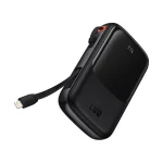 Baseus PPQD060001 Qpow Pro 10000mAh 20W Lightning & Type-C Power Bank with Digital Display (Overseas Edition) - Image 2