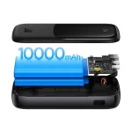 Baseus PPQD060001 Qpow Pro 10000mAh 20W Lightning & Type-C Power Bank with Digital Display (Overseas Edition) - Image 5
