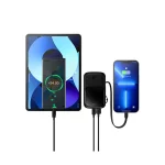 Baseus PPQD060001 Qpow Pro 10000mAh 20W Lightning & Type-C Power Bank with Digital Display (Overseas Edition) - Image 6