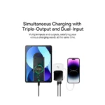 Baseus Qpow Pro 10000mAh 20W Lightning & Type-C Power Bank with Digital Display (Overseas Edition) - Image 5