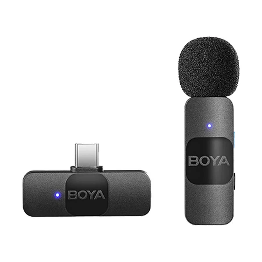 boya-by-v10-ultracompact-24ghz-wireless-11681725161 Boya BY-V10 Ultracompact 2.4GHz Wireless Microphone for Type-C - Image 1