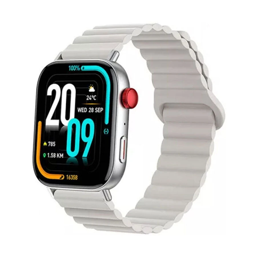 colmi-c8-max-silver-bluetooth-calling-smart-watch-21744026627 Colmi C8 Max Bluetooth Calling Smart Watch (Silver) - Image 1
