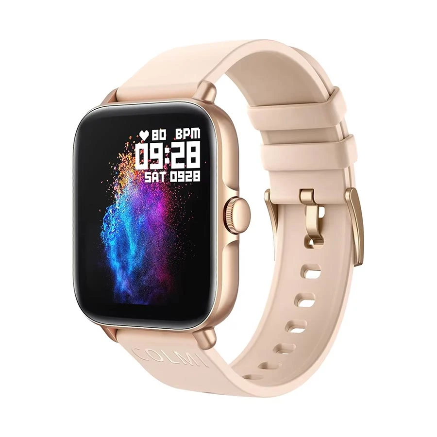colmi-p28-plus-gold-bluetooth-calling-smart-watch-21726297740 Colmi P28 Plus Bluetooth Calling Smart Watch (Gold) - Image 1