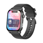 Colmi P78 Bluetooth Calling Smart Watch (Black) - Image 3