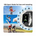 Colmi P78 Bluetooth Calling Smart Watch (Black) - Image 5