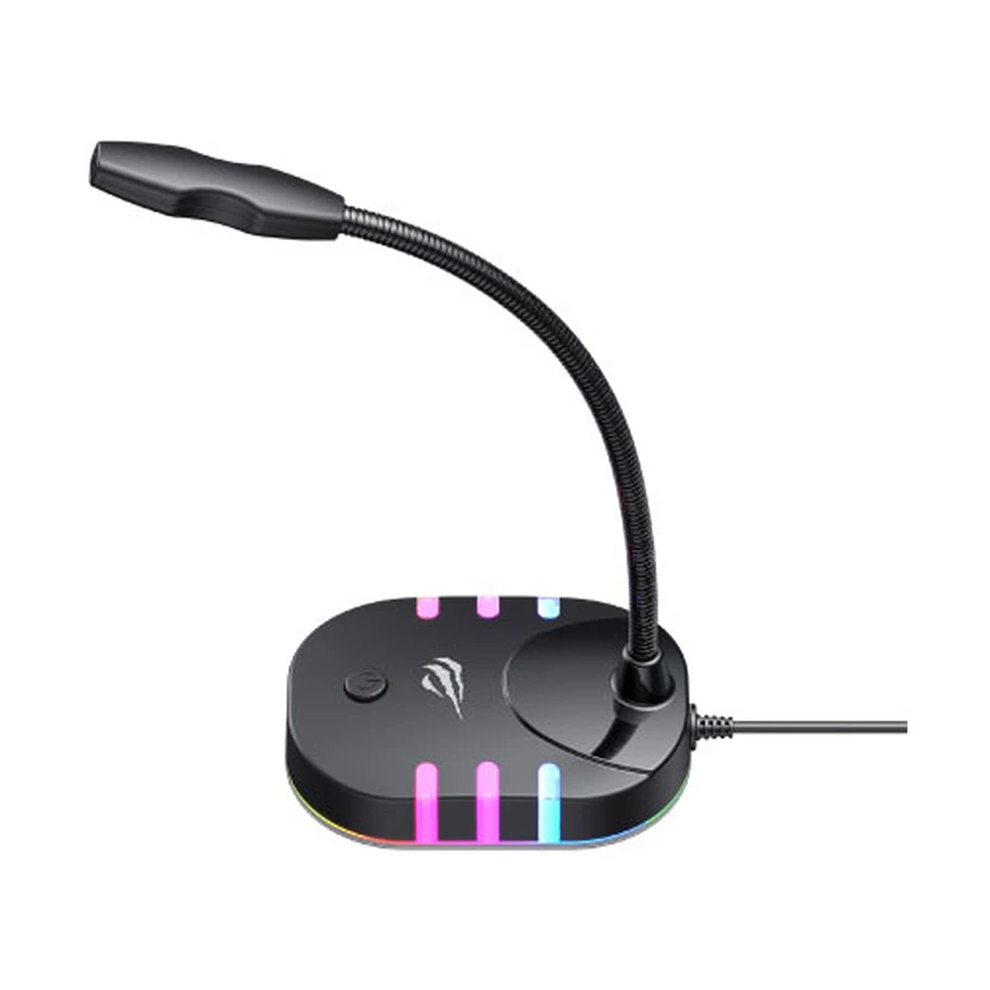 havit-gk58b-rgb-wired-omnidirectional-black-11714302843 Havit GK58B RGB Wired Omnidirectional Gaming Microphone - Image 1