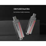 Hiksemi HS-USB-E307C Dual Slim 256 GB Pen Drive - Image 3