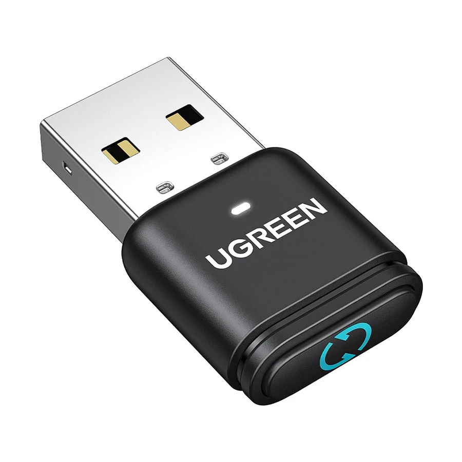ugreen-bt301-35994-usb-bluetooth-53-black-11736165963 Ugreen BT301 (35994) USB Bluetooth 5.3 Black Adapter - Image 1
