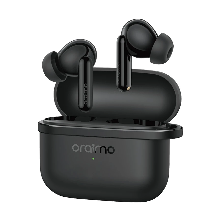 oraimo-spacebuds-lite-black-tws-bluetooth-earbuds-11755591539 Oraimo Spacebuds Lite TWS Bluetooth Earbuds (Speed Black) - Image 1