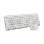 Logitech MK250 Off-white Bluetooth Keyboard & Mouse Combo - Image 3