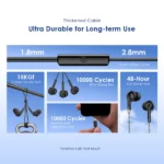 Oraimo Conch 2C In-Ear Type-C Wired Earphone - Image 4